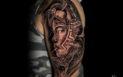 Medusa Tattoos: symbolism of the female power